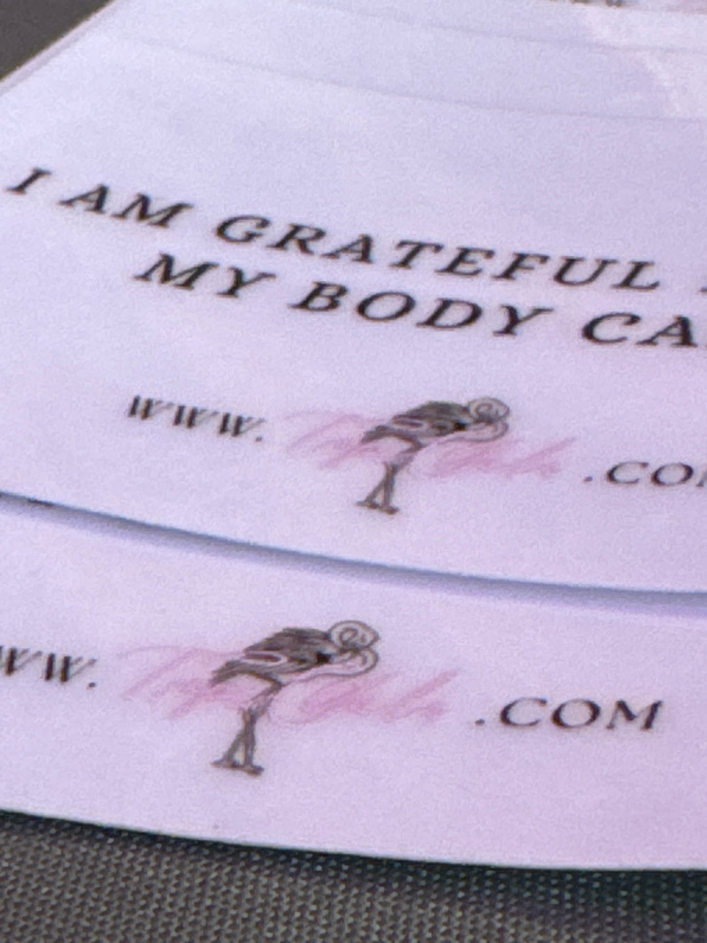 Grateful for my body