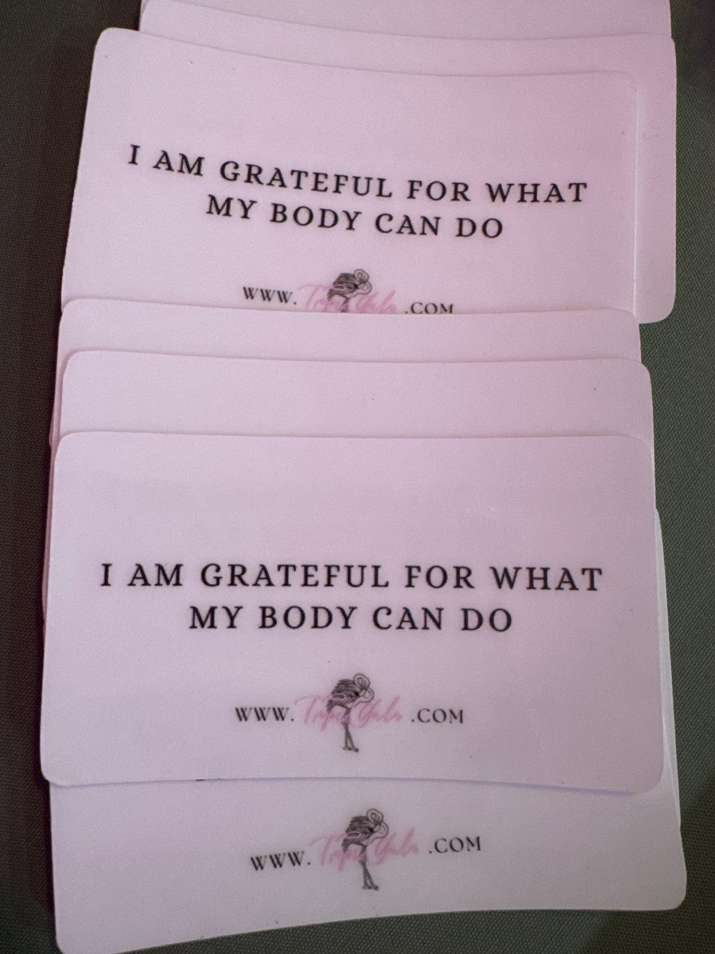 Grateful for my body