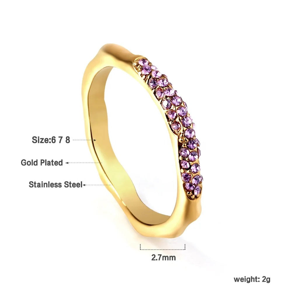 Purple peak Ring