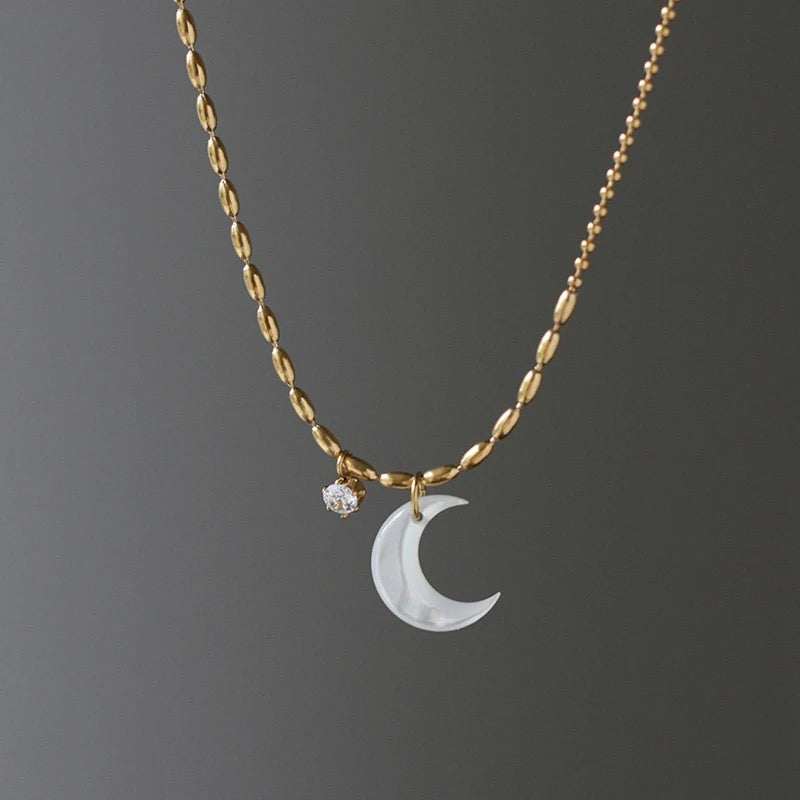 Crescent Moon Necklace