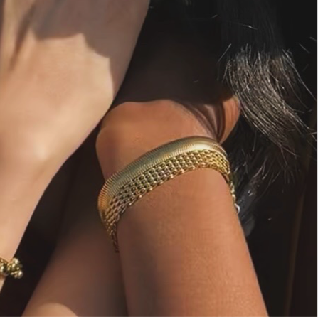 Dani's gold bracelet