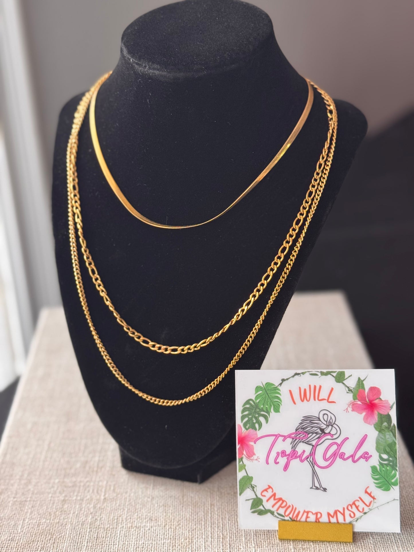 The Health Triangle necklace