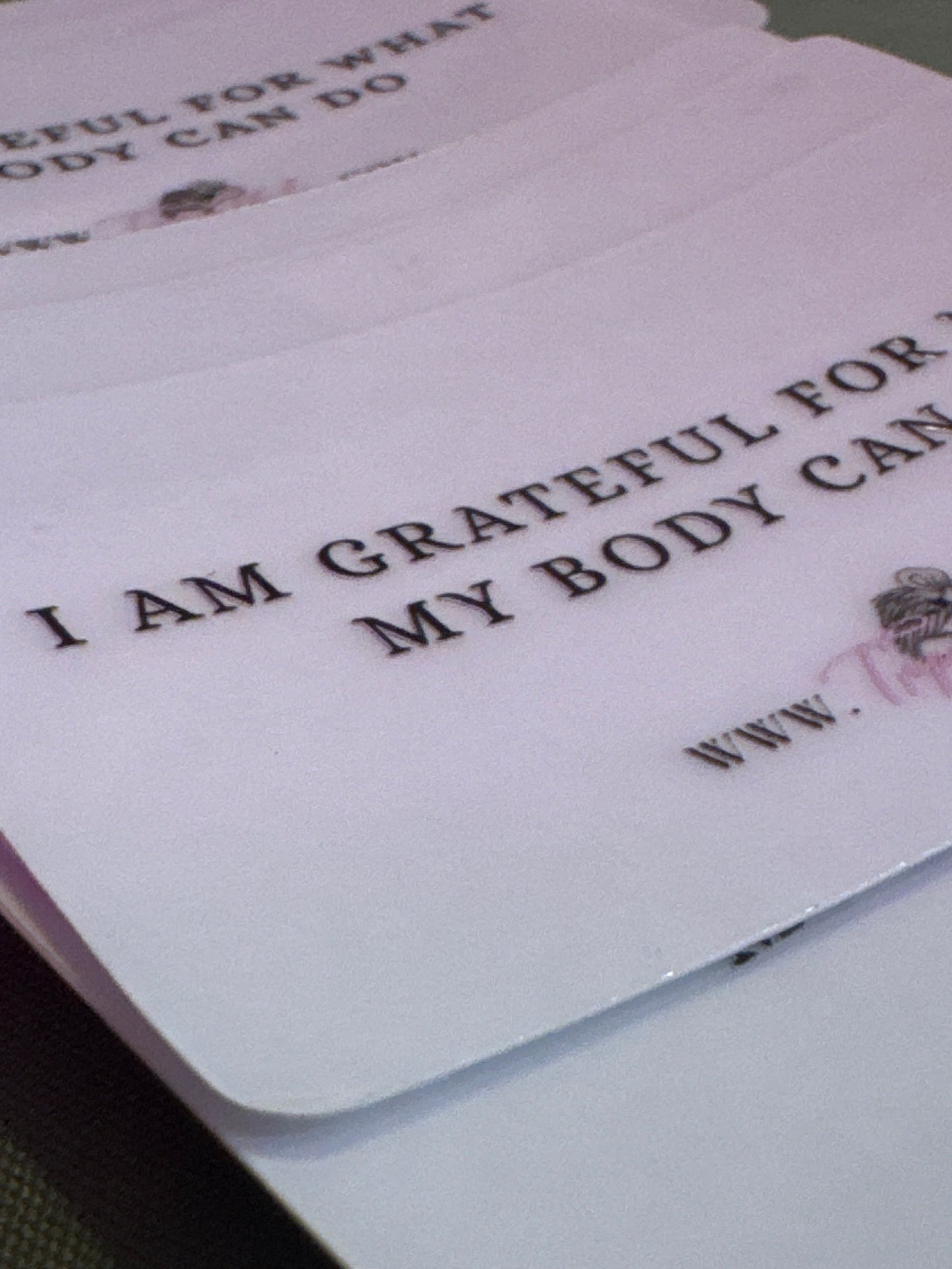 Grateful for my body